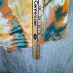 Saints + Secrets Mini Dress Orange Multi Tie Dye Cowl Neck Party Going Out Small Photo 12