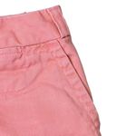Old Navy Women Salmon Chino Shorts Casual Fit Solid Mid-Rise 100% Cotton Size 1 Photo 5