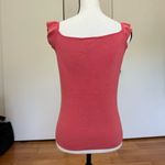 Loft Ann Taylor  Peachy Coral Business Casual Silk Top Size M Photo 1