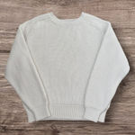 ZARA Women’s White Chunky Knit Sweater Pullover Long Sleeve Cozy Size XL Photo 0