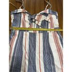 Forever 21  Striped Tie Front Women’s Cropped Wide Leg Romper/Jumpsuit Photo 8