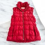 Michael Kors Down Insulated Red Puffer Vest Photo 7