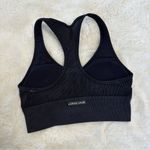 Lorna Jane Black Tempo Speed Seamless Racerback Sports Bra, S Photo 2