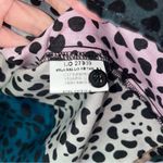 Vilagallo EU 40 US 8 Lola Shirt in Pongo Print Blouse Animal Print Multicolor Blue Photo 4