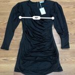 ANINE BING classic black cocktail Alaia Dress size Medium Photo 2