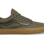 Vans Green Canvas Old Skool Photo 0