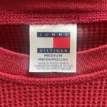 Vintage 90’s red burgundy thermal long sleeve shirt Photo 1