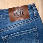Frye  Jeans Denim Blue Medium Wash Straight Leg Size 28 Photo 4