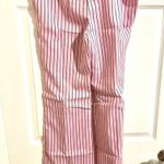 Charades Gangster Moll Suit Costume Pink Black Pinstripes W Necktie Ladies Large Photo 3