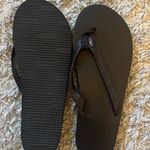 Rainbow Sandals Black Rainbow Flip-Flops Photo 1