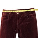 Sundance  Day & Night Burgundy Velveteen Jeans, Sz Petite 6 Photo 11