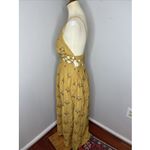 Farm Rio New  Coconut Tree Tapestry Macrame Yoke Maxi Dress XS Photo 2
