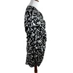 For Love & Lemons  Black & White Bow Print Silk Mini Dress Size 40 (fits medium) Photo 8