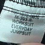 Big Bud Press Everyday Jumpsuit Black Cotton Twill Women’s Size XL Utility Fit Photo 11