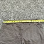 Trina Turk tan & black houndstooth straight leg dress pants size 6 Photo 8