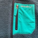 Eddie Bauer  women’s fleece full zip turquoise blue jacket M outdoor casual Photo 5
