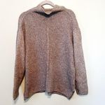 Elizabeth and James Sweater Ash Gray Ribbed Knit Turtleneck Sweater Sz M EUC Photo 8