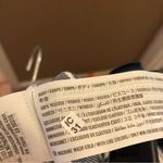 Hollister Ultra High Rise Paperbag Wide Leg Striped Cropped Pants Blue White M Photo 6