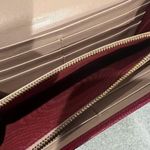 BVLGARI (Made in Italy) Long Leather Wallet in Red, Excellent Condition Photo 10