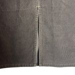 Old Navy Vintage Women's 4 Corduroy Pencil Skirt Brown Front Slit Y2K Photo 2