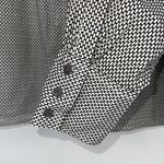 J. Crew Womens Button Up‎ Shirt Long Sleeve Top 100% Cotton Black White Size 10 Photo 3