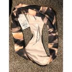 Shade & Shore Women's Black & Tan Low-Rise Cheeky Bikini Bottoms Small (4/6) Photo 4