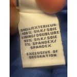 Diane Von Furstenberg   Silk‎ Chiffon Blue Mini Dress – Size 10 Photo 6