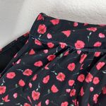 Nicole Miller M Pinup Roses Twisted Top Ruched Side One Piece Swim Suit Photo 8