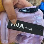 INA NWT  Lavender Ruffle Tie Back Top Photo 7