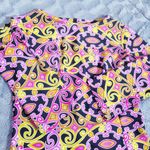 Jude Connally Geometric Abstract Multi Colored Psychedelic Sheath Dress Funky Pink Size XS Photo 5