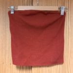 American Eagle Outfitters Strapless Knit Top Red Size M Photo 0