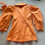 Triple Threads Orange Blazer Top Photo 1