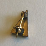 Kappa Alpha Sigma Phi Psi Fraternity Sorority Pledge Pin Red Photo 2