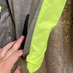 PINK - Victoria's Secret  neon green/black/brown windbreaker sweater jacket, XS/S Photo 4
