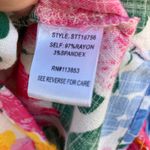 Sugar Lips  Kokomo Floral Martina Balloon Sleeve Button Down Blouse Small Photo 6