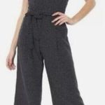 Banana Republic NEW Polka dot  v neck retro jumpsuit bow belt Photo 0
