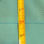 Bisou Bisou Teal Blue Square Neck Sheath Dress Gold Ring Detail Bodycon Sz 14 # Photo 10