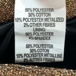 Ramy Brook Lucinda Gold Lame Metallic Pants High Rise Skinny Ankle Zip Size 00 Photo 9