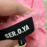 SER.O.YA MANDY BOUCLÉ DRESS SIZE LARGE NWT Pink Photo 5