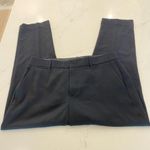 Vince  Soft Tailored Ankle‎ Trouser Black Size 12 Photo 2