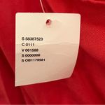 Urban Outfitters NWT Red Faux Wrap Puff Sleeve V-Neck Crop Top Size Small Photo 4