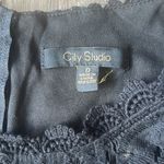 City Studio Black Lace Mini Dress Size 0 Photo 2