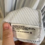 Wild Fable  Babydoll Light Baby Blue Waffle Knit Long Sleeve Empire Ruffle Dress Photo 3