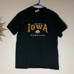 Lee University Of Iowa Embroidered Black Tshirt Photo 0