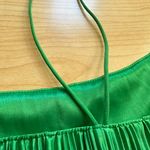 Good American Plisse Bungee Strap Crop Top in Summer Green - Size 5/6 2X/3X NWT Photo 11