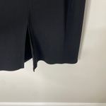 Free People Vintage  Black V-Neck 3/4 Sleeves Slit Mini Short Dress Classic XS Photo 2