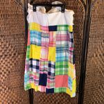 Lilly Pulitzer  Cameron Madras Strapless Dress Size 6 Photo 4