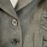 Iz Byer Ruched Button Front Blazer Photo 3