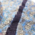 Free People Paisley Printed Bohemian Patterned Tunic V-Neckline Photo 10