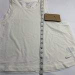 Nike White Boxy Relaxed Tank Top Photo 2